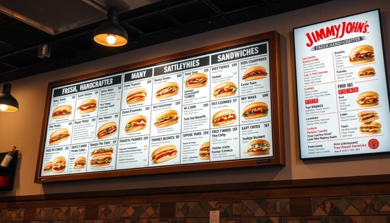 jimmy john's sandwich menu